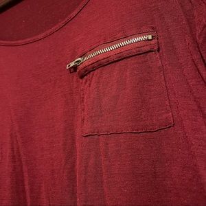 Bozzolo maroon long sleeve